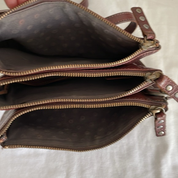 Frye JENNA leather studded crossbody bag - Picture 7 of 9